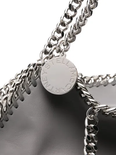 Stella Mccartney Limited-edition Falabella Chain Cage Mini Tote Bag In Gray
