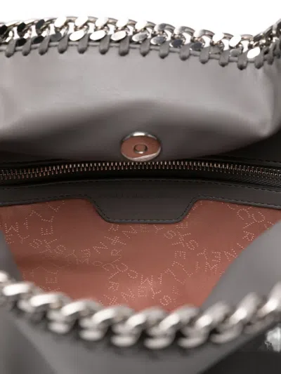 Stella Mccartney Limited-edition Falabella Chain Cage Mini Tote Bag In Gray