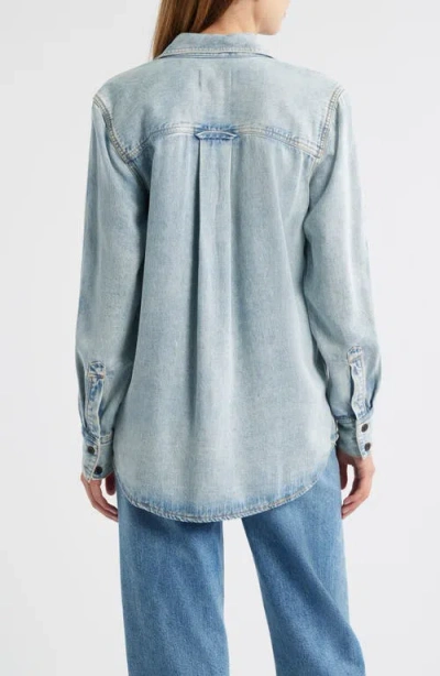 Rails Atticus Denim Button-up Shirt In Blue
