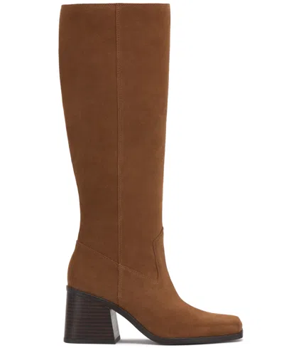 Vince Camuto Gibi Narrow Calf Knee High Boot In Brown