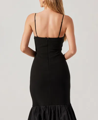 Astr Brittnea Dress In Black In Multi