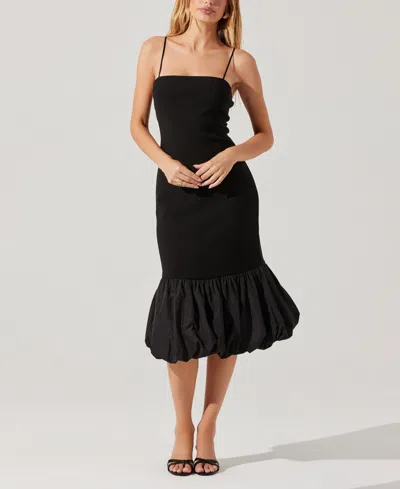 Astr Brittnea Dress In Black In Multi