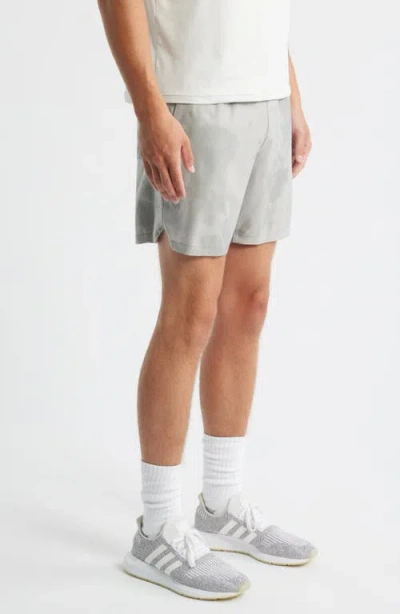 Roark Serrano 7 Drawstring Shorts In Gray