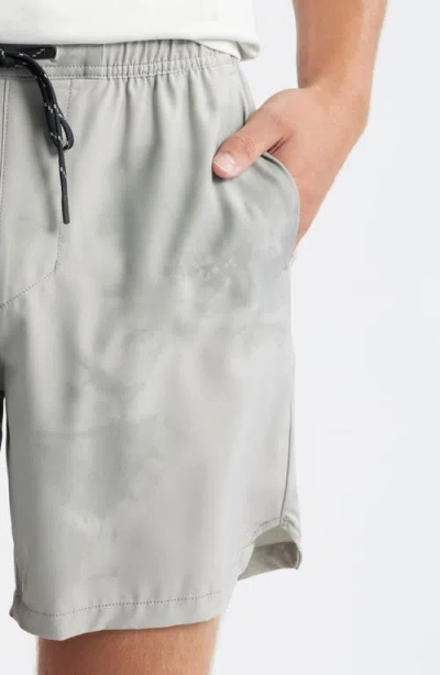 Roark Serrano 7 Drawstring Shorts In Gray