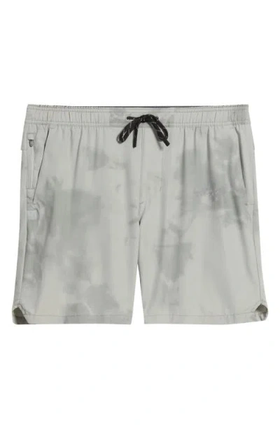 Roark Serrano 7 Drawstring Shorts In Gray