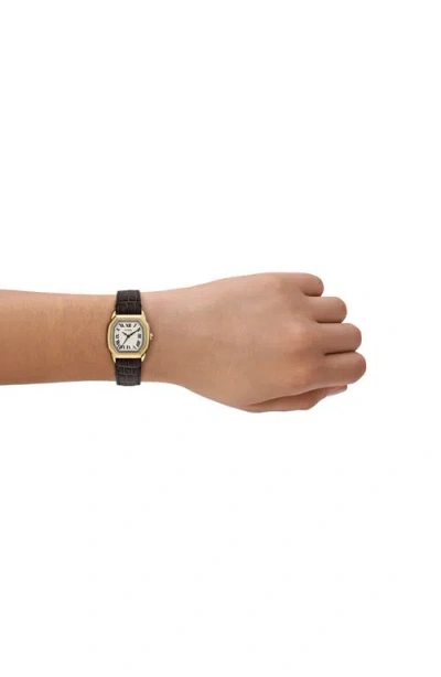 Fossil Harlow Watch, 27mm In Brown