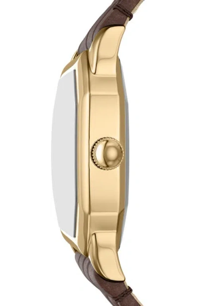 Fossil Harlow Watch, 27mm In Brown