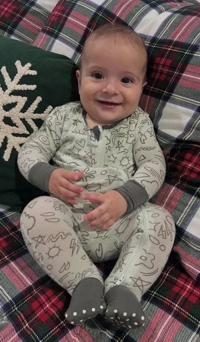 Everly Grey Convertible Romper Fitted Long Sleeve Pajama In Multi
