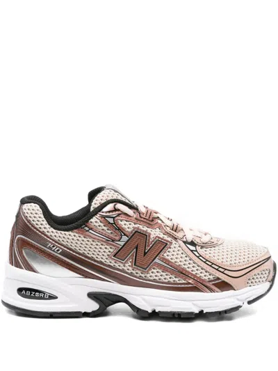 New Balance Multicolor Low Top Sneakers With Logo Patch On Side And Tongue And Perforated Panels In Tech Fabric  In Multi