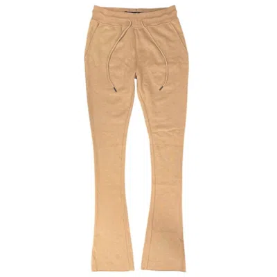 Jordan Craig Men's Uptown Stacked Sweatpants In Mocha In Multi
