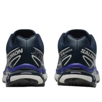 Salomon Xt-6 Gtx 'carbon Vanilla Ice' In Blue