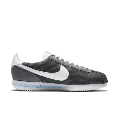 Nike Classic Cortez "recycled Canvas" Sneakers In Gray