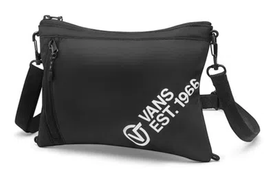 Vans Logo Crossbody Bag 'black' In Multi