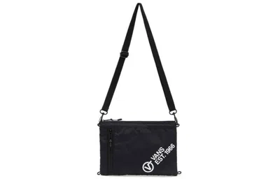 Vans Logo Crossbody Bag 'black' In Multi