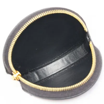 Pre-owned Celine Brown Canvas Coin Purse/coin Case ()