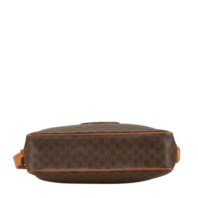 Pre-owned Celine Brown Pvc Leather Shoulder Bag ()