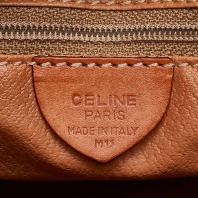 Pre-owned Celine Brown Pvc Leather Shoulder Bag ()