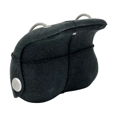 Pre-owned Chanel Gray Wool Shoulder Bag ()