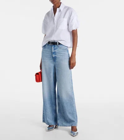 Gianvito Rossi 10mm Metallic Leather Slingback Flats In Silver