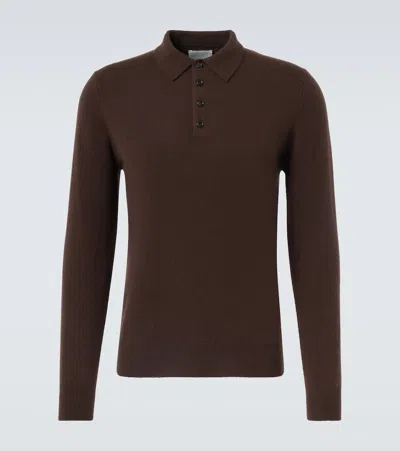 羊绒POLO衫式毛衣