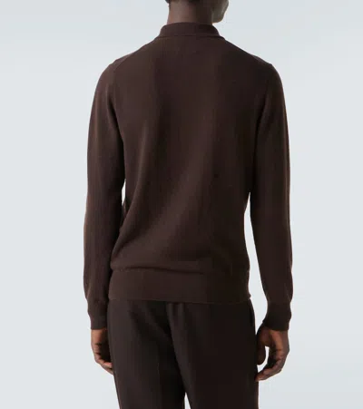 羊绒POLO衫式毛衣