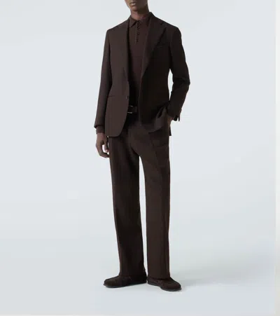 羊绒POLO衫式毛衣