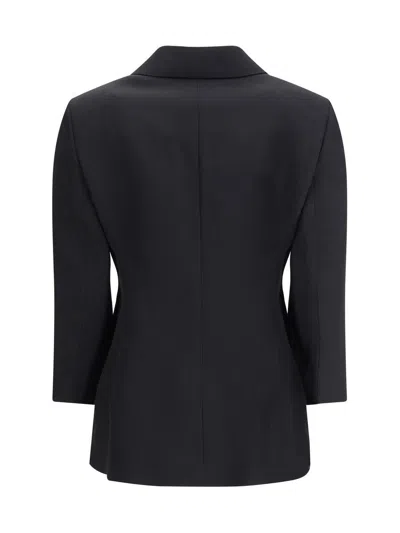 Givenchy Women Single-breasted Wool Blazer In Black