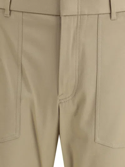 Brioni Utility-pocket Trousers In Neutral