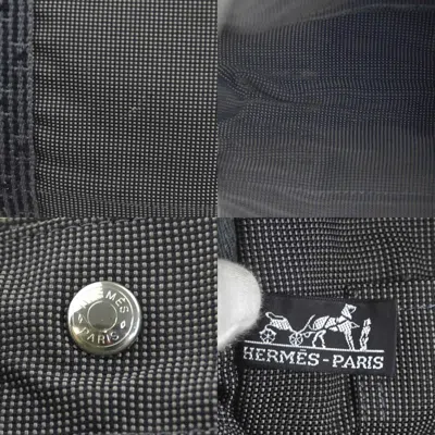 Pre-owned Hermes Gray Nylon Canvas Backpack ()