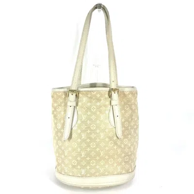 Pre-owned Louis Vuitton Beige Dune Monogram Mini Lin Shoulder Bag ()