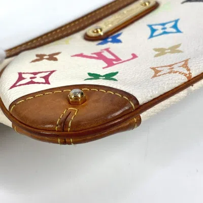 Pre-owned Louis Vuitton Blanc Monogram Multicolore Pouch Shoulder Bag ()