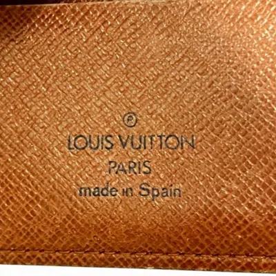 Pre-owned Louis Vuitton Brown Wallet (bi-fold) ()