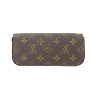 Pre-owned Louis Vuitton Marron Monogram Monogram Clutch Bag Pochette ()