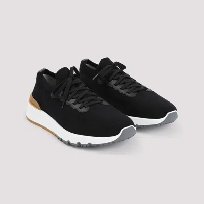 Brunello Cucinelli Sneakers In Black