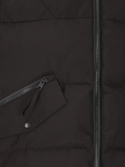 Woolrich Down Jacket In Black
