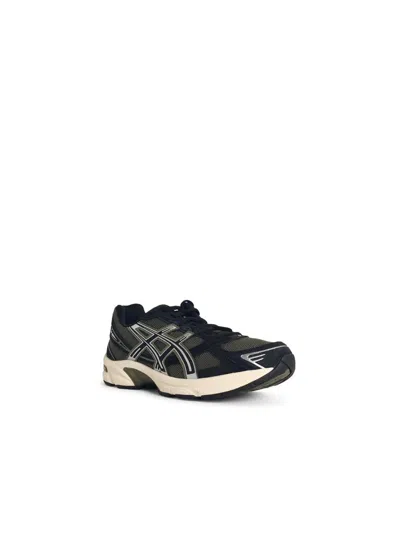 Asics Gel-1130 Sneakers In Irvine And Black Suede Blend In Black