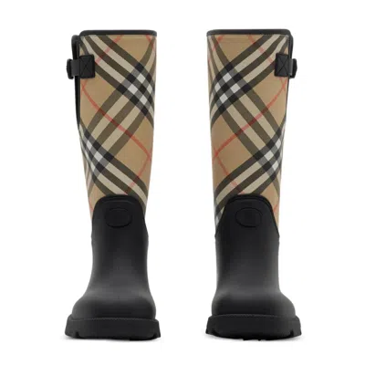 Burberry Giorgio Brato Giubbotto Con Cappuccio In Montone In Black