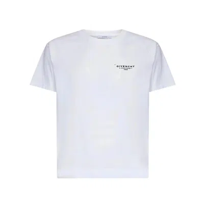 Givenchy Logo Short-sleeved T-shirt In White