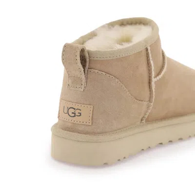 Ugg W Classic Ultra Mini Boots In Sand