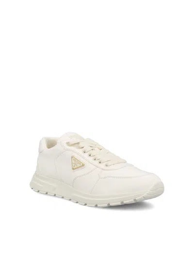 Prada Prax 2.0 Low-top Sneakers In White