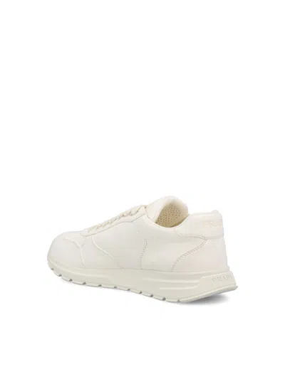 Prada Prax 2.0 Low-top Sneakers In White