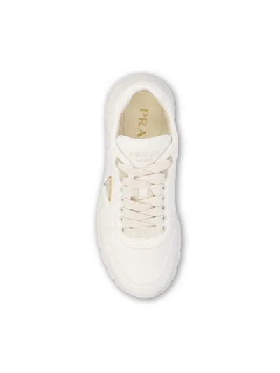 Prada Prax 2.0 Low-top Sneakers In White