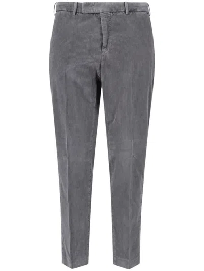 Pt Torino Trousers In Gray