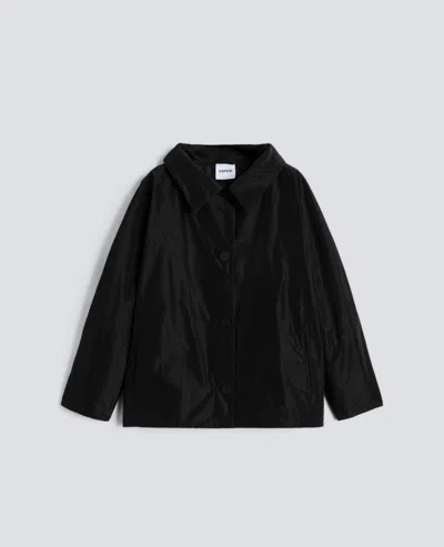 Aspesi Technical Fabric Padded Jacket In Black