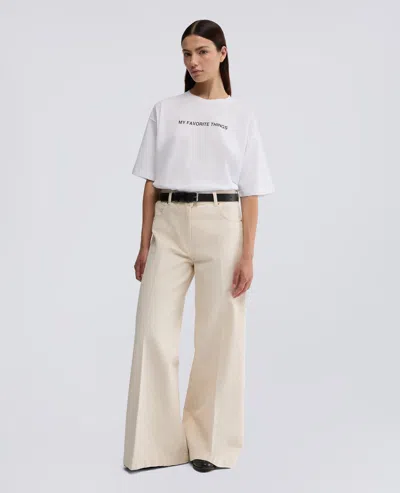 Aspesi Cotton T-shirt With Print In White