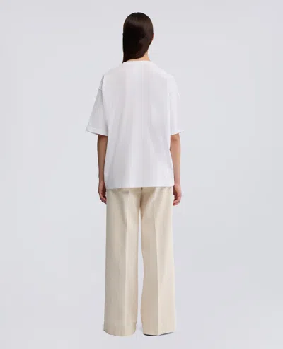 Aspesi Cotton T-shirt With Print In White