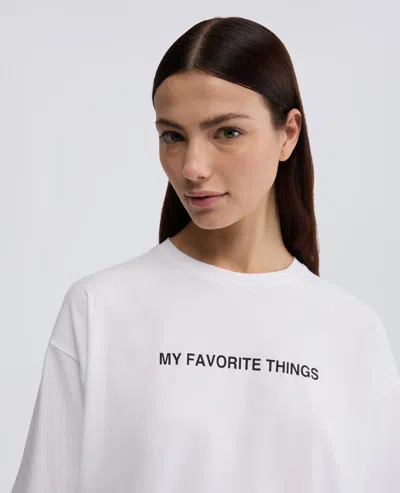 Aspesi Cotton T-shirt With Print In White