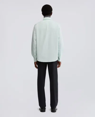 Aspesi Camicia In Cotone Oxford Con Collo Button Down In Gold