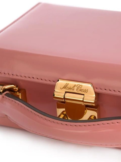 Shop Mark Cross Handtasche Mit Schnappverschluss - Rosa In Pink