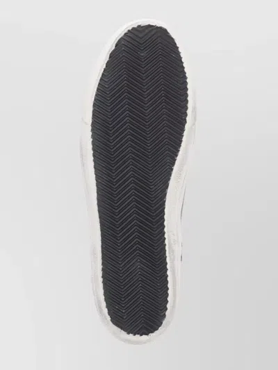 Golden Goose Maison Margiela Black Canvas Love To Death Sneakers